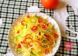 花椒油凉拌土豆丝的做法图解9