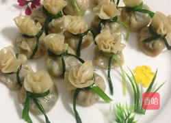 钱袋蒸饺的做法图解12