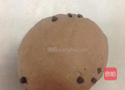 巧克力香蕉奶酪面包的做法图解2