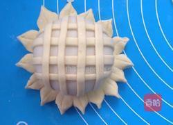 向日葵豆沙包的做法图解14