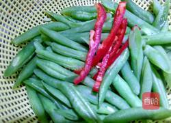 豆角炒肉丝的做法图解2