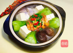 五福临门（飘香海鲜砂锅）的做法图解6