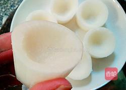 白萝卜盅的做法图解4