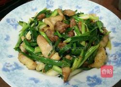 蒜苗炒肉的做法图解8