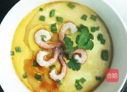 鲜虾黄金羹的做法图解7