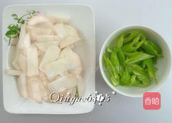 魔竽豆腐炒山药的做法图解3