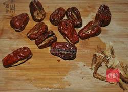 红枣蒸夹心糯米的做法图解4