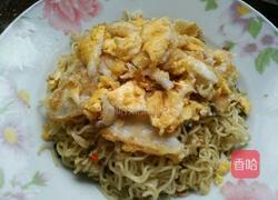 鸡蛋炒方便面的做法图解9