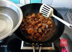 铁锅香辣鸡胗的做法图解11