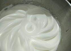 蛋白霜的打发过程