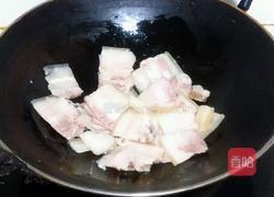 包菜粉丝回锅肉的做法图解2
