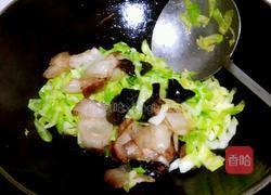 包菜粉丝回锅肉的做法图解7
