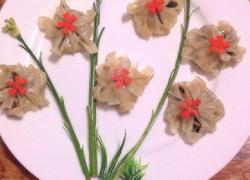 花朵蒸饺