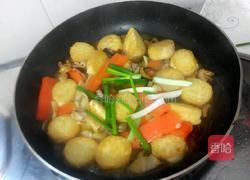 香菇焖口袋豆腐的做法图解6