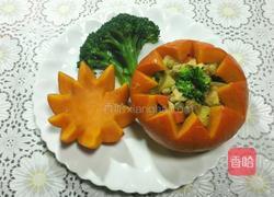 南瓜盅的做法图解8