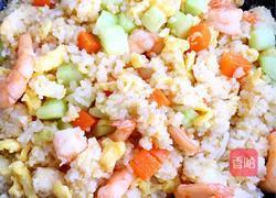 虾仁炒饭的做法图解5