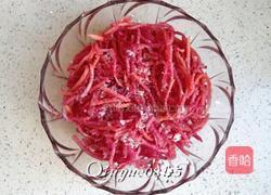 糖醋心里美的做法图解4