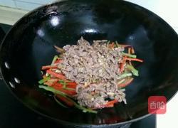 五香豆干炒牛肉的做法图解7