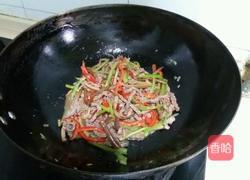 五香豆干炒牛肉的做法图解8