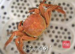 清蒸螃蟹的做法图解3