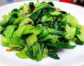 焯爆油冬菜[图]