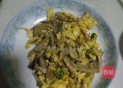 蘑菇炒蛋的做法图解4