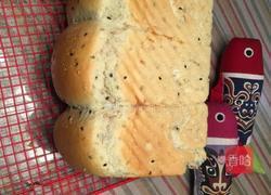 面包机版黑芝麻牛奶吐司的做法图解12