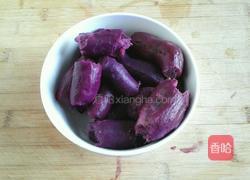 酸奶紫薯饼的做法图解2