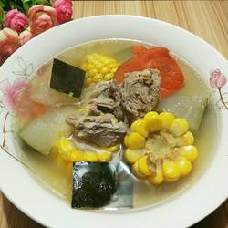 杂蔬猪骨汤的做法[图]