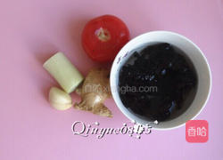 肉炒蒜苔木耳的做法图解2