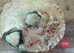 土豆胡萝卜火腿饼的做法图解9