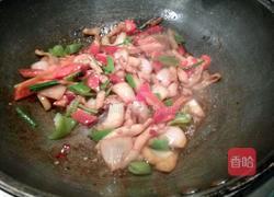 葱爆鱿鱼的做法图解7