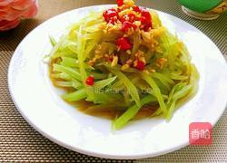 凉拌莴笋丝的做法图解8