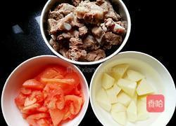 西红柿炖排骨(土豆版)的做法图解2