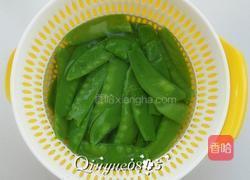 蒜香荷兰豆的做法图解4