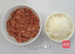 白萝卜包子的做法图解3