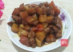红烧肉炖山药的做法图解7