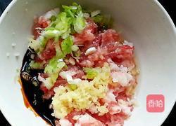 团团圆圆(豇豆酿肉)的做法图解1