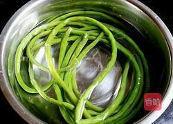 团团圆圆(豇豆酿肉)的做法图解4