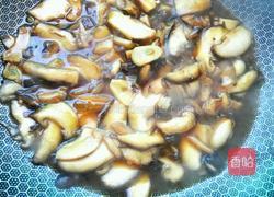 耗油香菇炒油菜的做法图解5