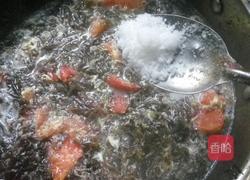 西红柿紫菜蛋花汤的做法图解7