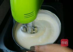 抹茶可可戚风蛋糕（水浴法）的做法图解5