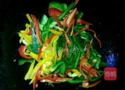 彩椒炒肉的做法图解4