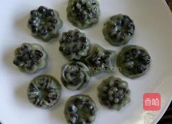 抹茶红豆琼脂糕的做法图解5