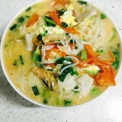 沙虫鸡蛋面的做法[图]