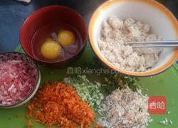 豆腐渣饼配板栗山药大米粥的做法图解1