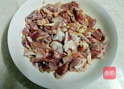 香菇炒猪舌的做法图解3