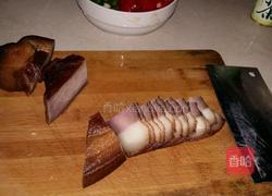 双椒腊肉的做法图解4