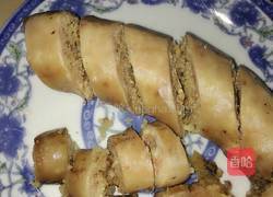 芥菜炒灌肠的做法图解1