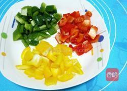 彩椒鸡丁的做法图解3